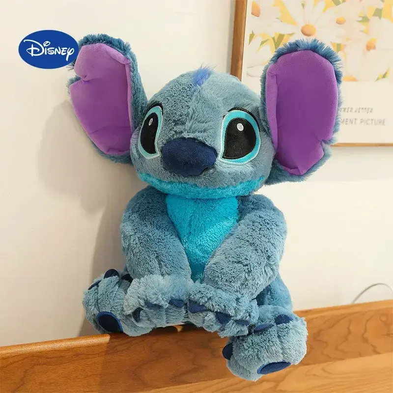 Disney 60CM Plush Stuffed Toys Lilo &Stitch Kawaii Cartoon Animal Cushion Pillow Doll Couple Girls BoyChristmas Gift  peluches
