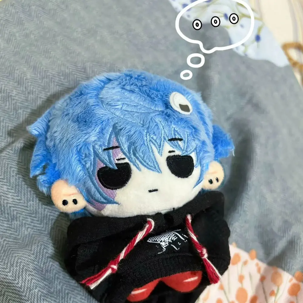 New In Stock 10cm Sally Face Plush Toy Cute Cotton Doll Anime Peripherals Plushie Toy Birthday Gift
