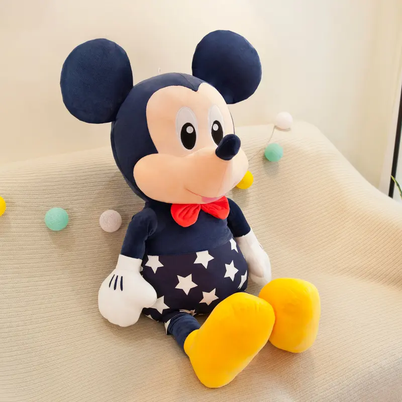 30CM New Disney Plush Doll Star Mickey Mini Filling Toy Cute Mickey Mouse Cartoon Doll Birthday Gift for Children's Playmates