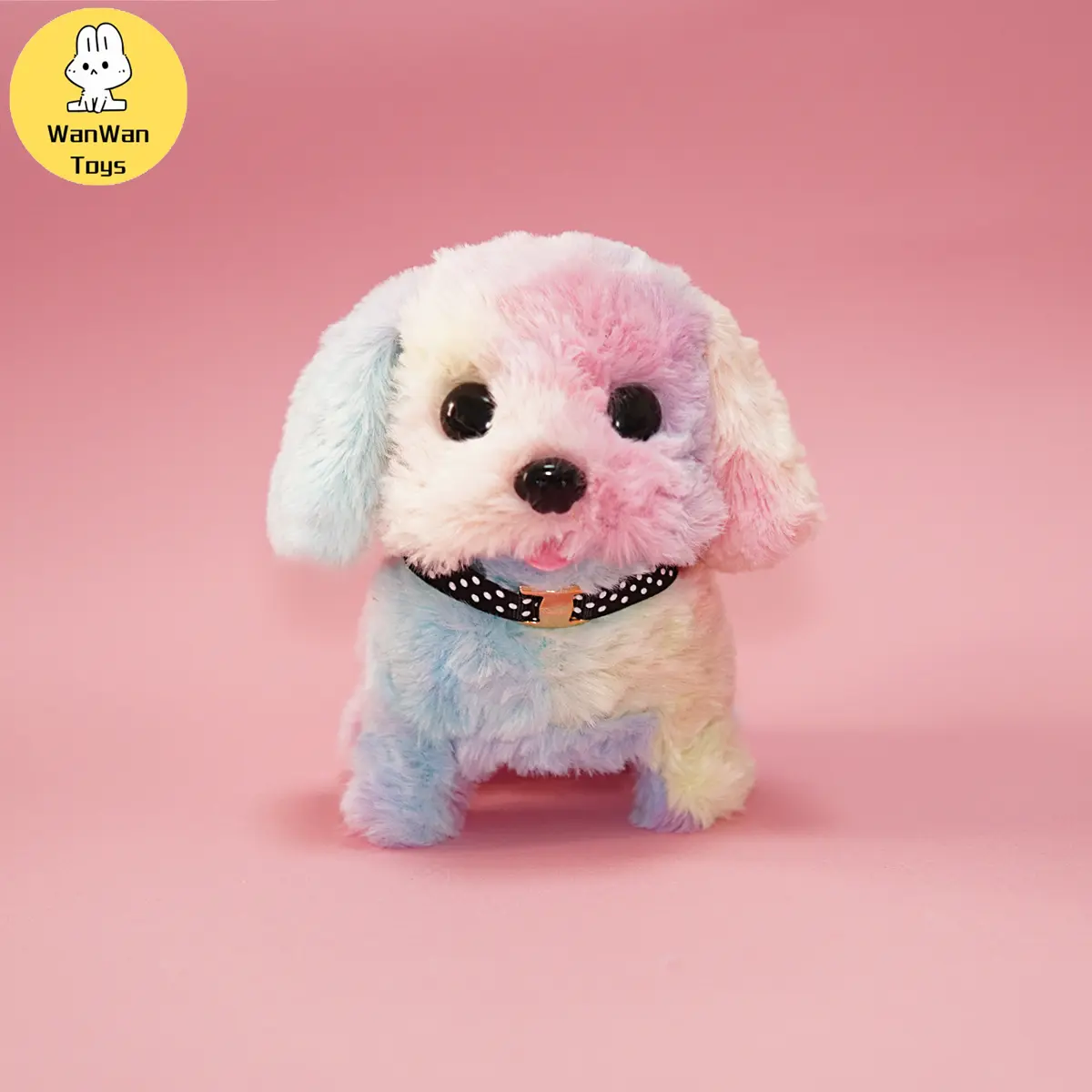 Small Dog Collar Multiple Color Options Electric Plush Cartoon Cute Children's Novelty Toy Christmas Party Decorations Birthday