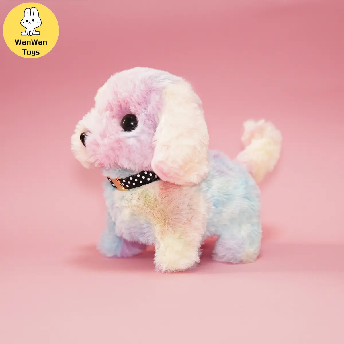 Small Dog Collar Multiple Color Options Electric Plush Cartoon Cute Children's Novelty Toy Christmas Party Decorations Birthday