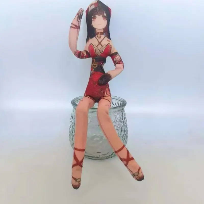 Mihoyo Honkai Star Rail Plush Toy Blade Boothill Robin Cosplay Doll Plush Stuffed Flexible Iron Wire Abstract Figure Dolls Kid