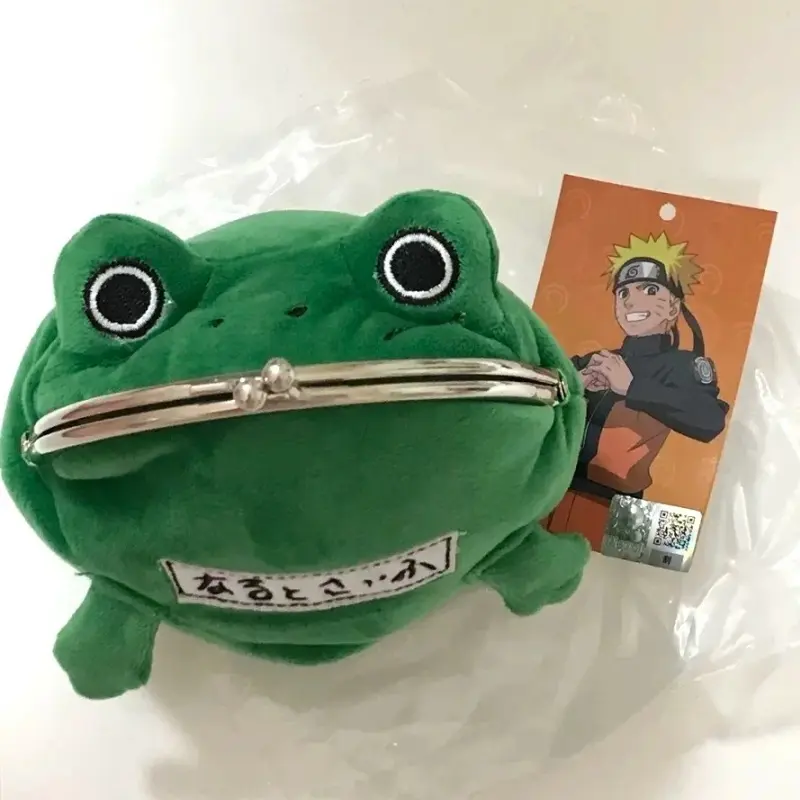 Naruto Uzumaki Anime Naruto 16Cm Cartoon Anime Peripherals Frog Wallet Doll Pillow Pendant Kid Toys Gift
