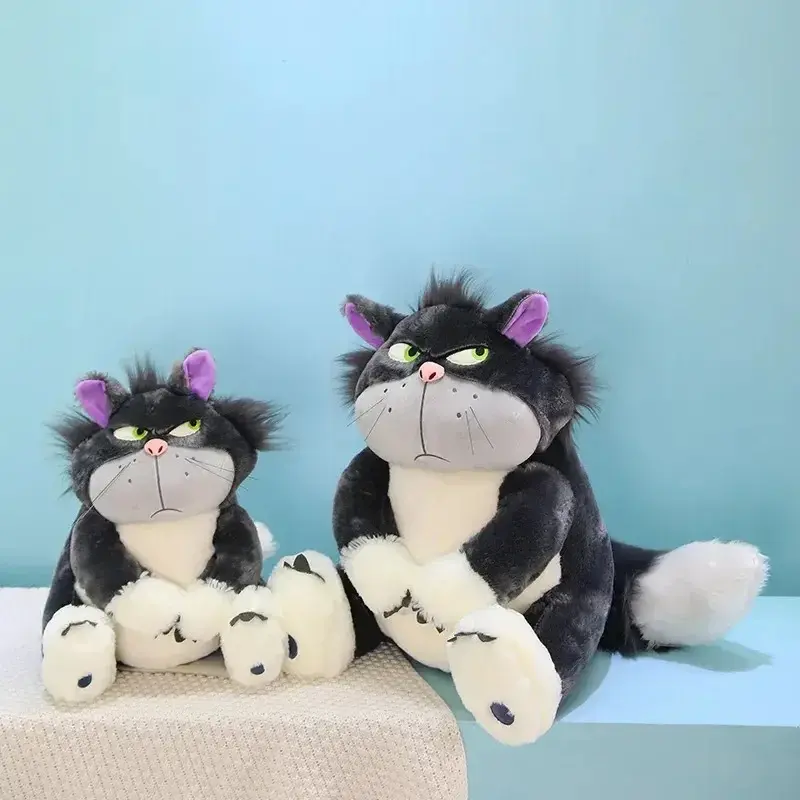 30/45/60cm Genuine Disney Lucifer Plush Toy Cute Stuffed Animal Plush Toys Japan Figaro Cinderella's Cat Girl Kids Holiday Gifts