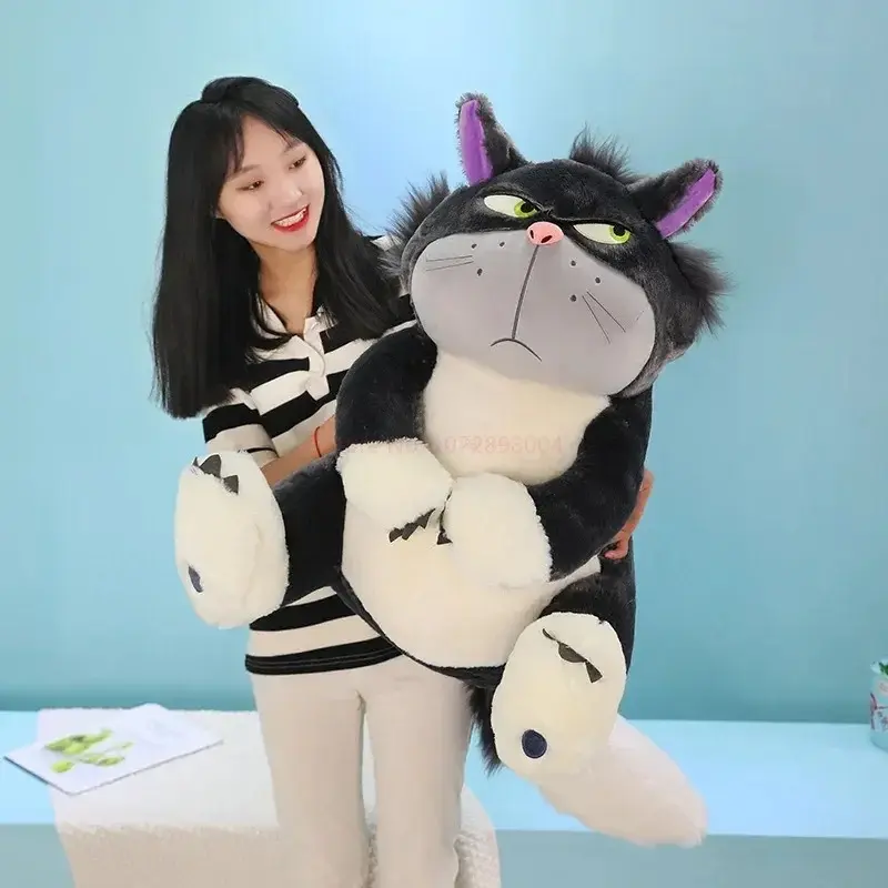 30/45/60cm Genuine Disney Lucifer Plush Toy Cute Stuffed Animal Plush Toys Japan Figaro Cinderella's Cat Girl Kids Holiday Gifts