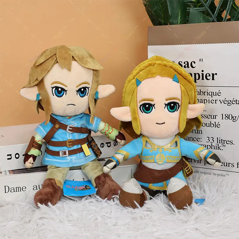 Hot Sale Zelda Breath of the Wild Plush Toys Anime Link Bokoblin korok Soft Stuffed Animal Plushie Doll for Kids Christmas Gifts