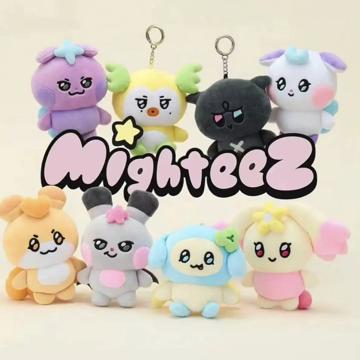 ATEEZ New Aniteez Kawaii Stuffed Animals Plushies Toy Korean Room Decor Kids Fans Gifts