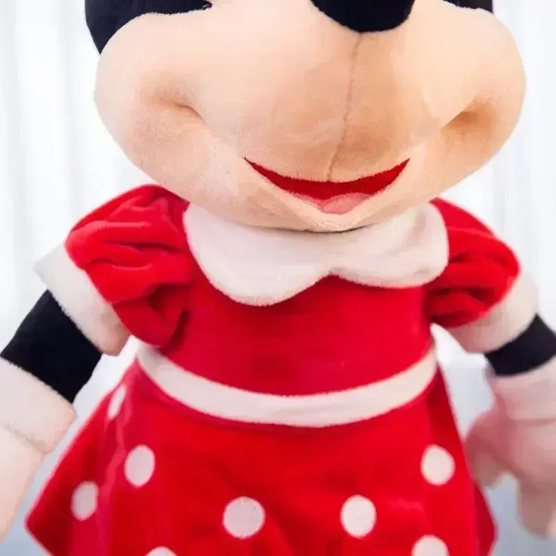 40-100cm Disney Mickey Minnie Plush Doll Cotton Filled Cartoon Cute Super Soft Stuffed Animals Toys Children Christmas Gift Girl