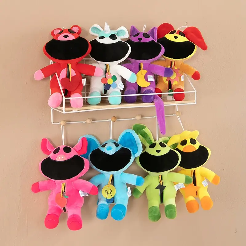 25/35cm Kawaii Smiling Critters Plush Dolls Catnap Dogday Stuffed Dolls Cartoon Aminal Plush Toys Kids Birthday Christmas Gifts