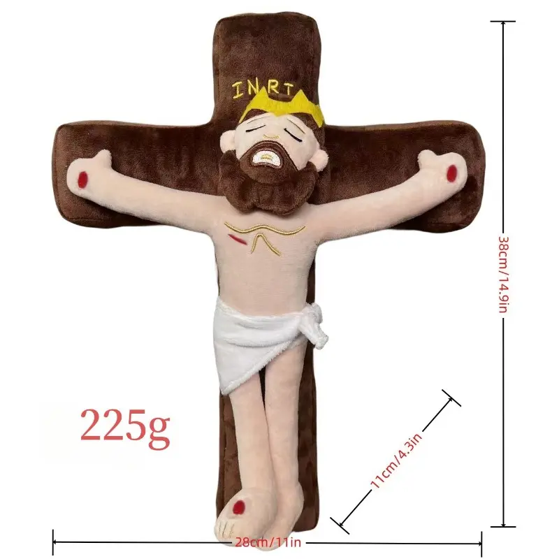 Jesus Doll Plush Religious Figure Christening Religious Easter Christmas Jesus Doll Jesus Plush Doll Toy Christ Religious Toys