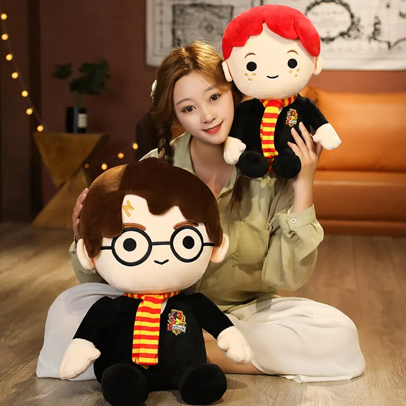 25/40/60cm Harryy Potter Peluche Ron Weasley Plush Doll Cute Soft Movie TV Harryy Potter Stuffed Toys for Children