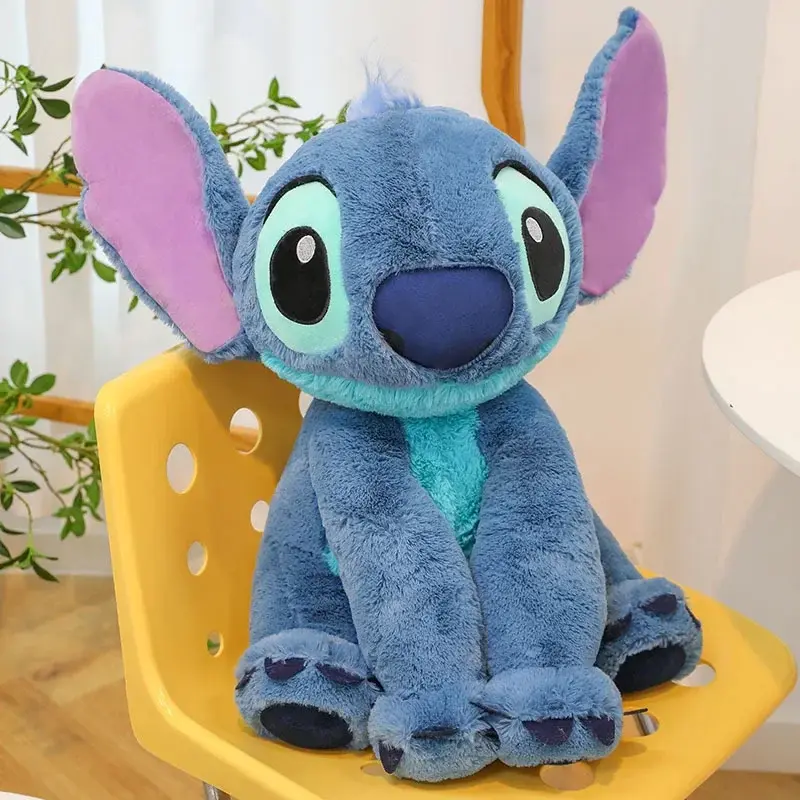 Anime Lilo & Stitch Plush Hug The Duck Doll Cartoon Plush Toy Cute Anime Soft Stuffed Kawaii Children Birthday Decoration Gifts
