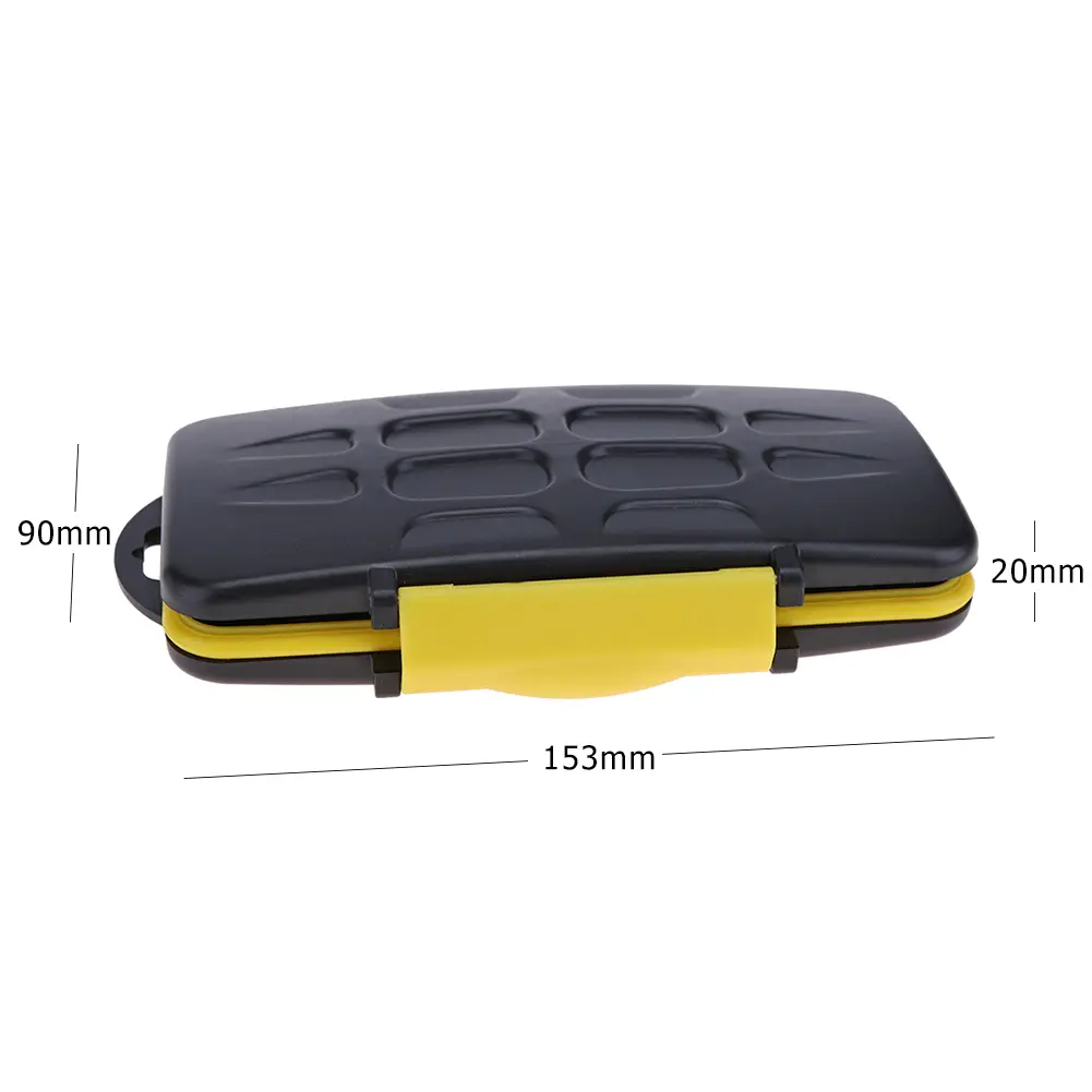 Multi-grid Memory Card Case Anti-Shock Water-Resistant Memory Card Case Protector Cover Large Capacity for ID Credit Card Holder