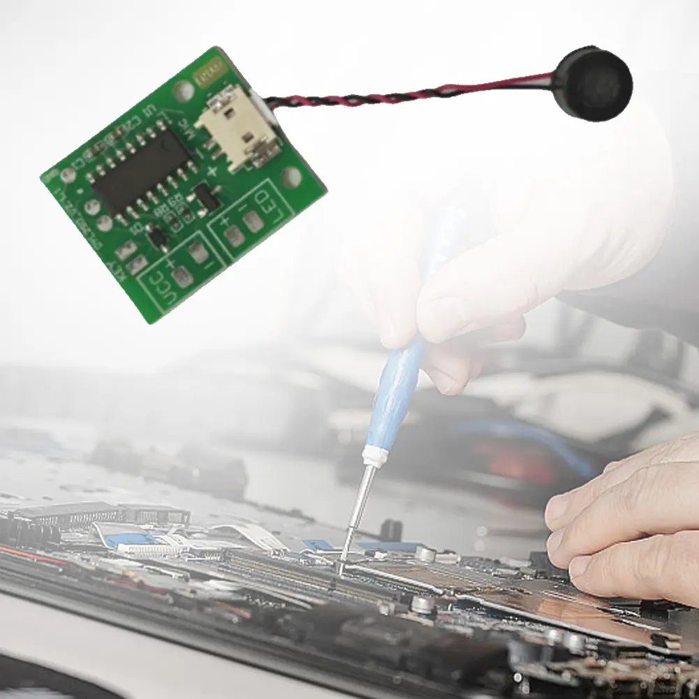 5-20PCS DC 3.7V-5V AI Offline Voice Switches Control Board Sound Control Circuit Driver Board Tools for Single Color Night Light