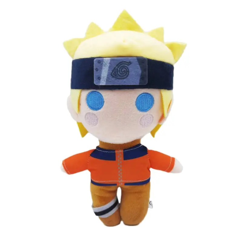 New Naruto Plush Toy Classic Japanese Anime Peripheral Doll Naruto Kakashi I Love Luo Doll Children's Birthday Gift
