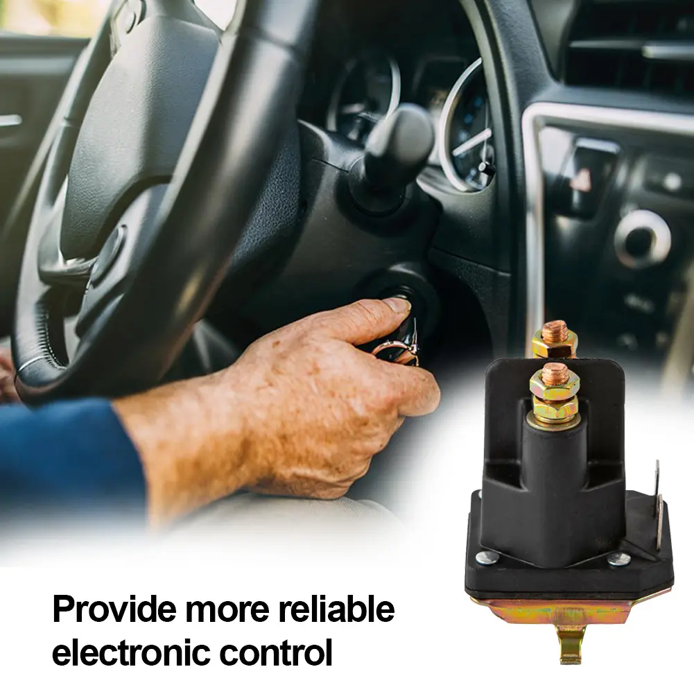 12V Starter Solenoid 100A Motorcycle Electrical Parts Motor Start Relay for MTD/Cub Cadet/Troy-Bilt/Craftsman 725-06153A