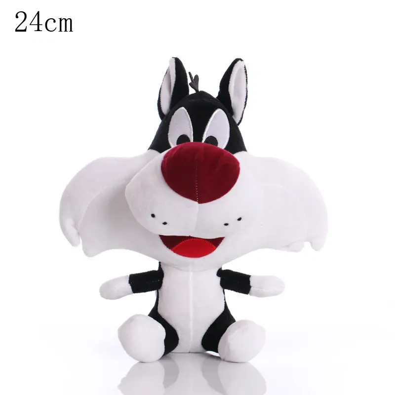 New 20cm Classic Looney Tunes Bugs Bunny Cartoon Stuffed Animal Doll Tweety Cyclone Daffy Plush Toy Figure Children's Gifts