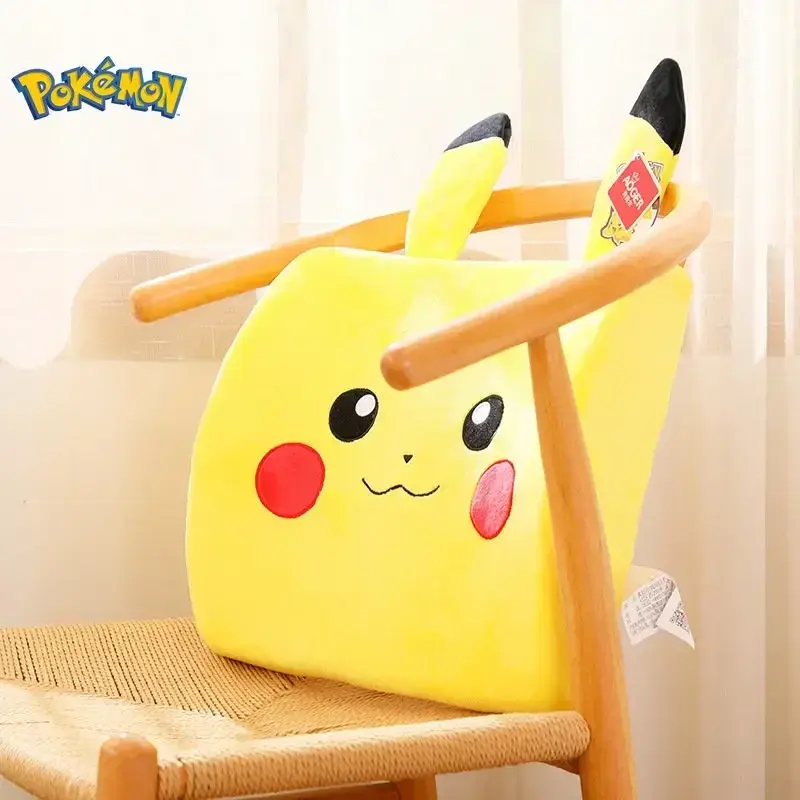 U-shaped Neck Pillow Cute Yellow Pikachu Memory Sponge Neck Pillow Soft Sleep Cute Toy Travel Rest Commuting Nap
