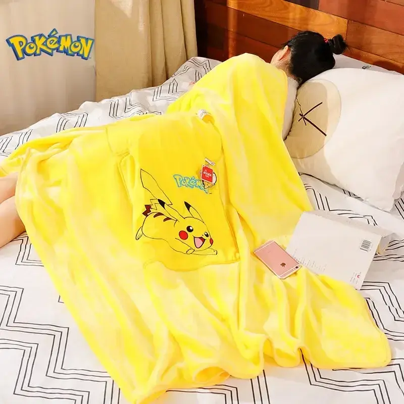 U-shaped Neck Pillow Cute Yellow Pikachu Memory Sponge Neck Pillow Soft Sleep Cute Toy Travel Rest Commuting Nap