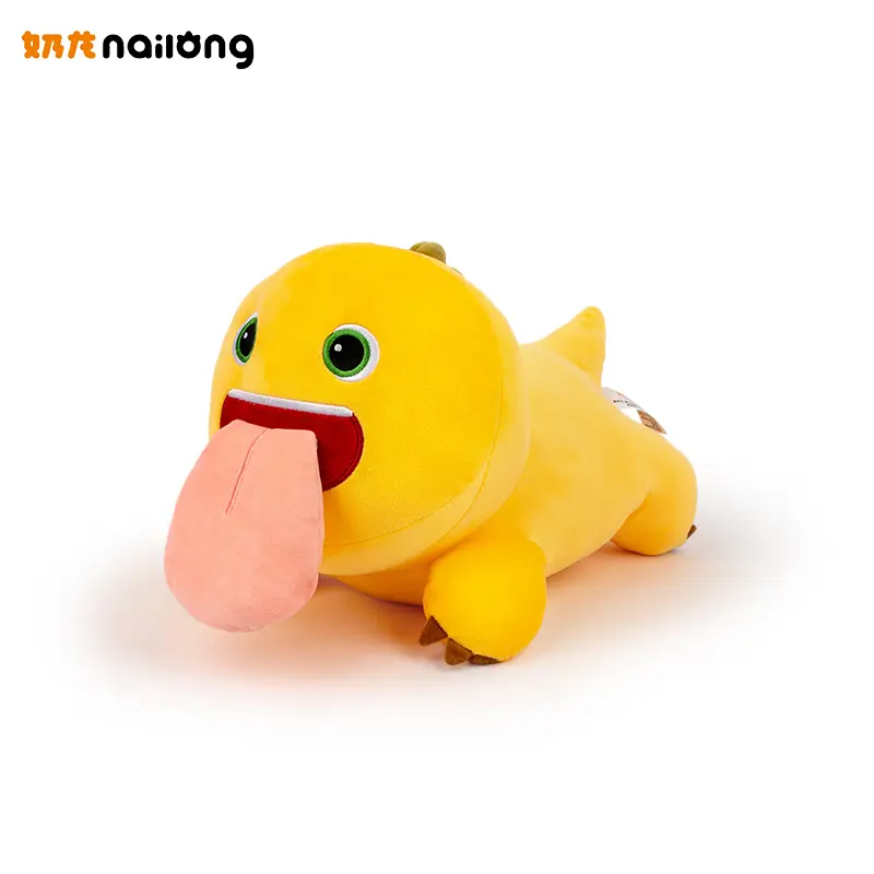 Kids Xmas Gift Cartoon Milk Dragon Plush Toy Cute Stuffed Animals Dinosaur Bag Pendant Keychain Anime Fluffy Soft Nailong Doll