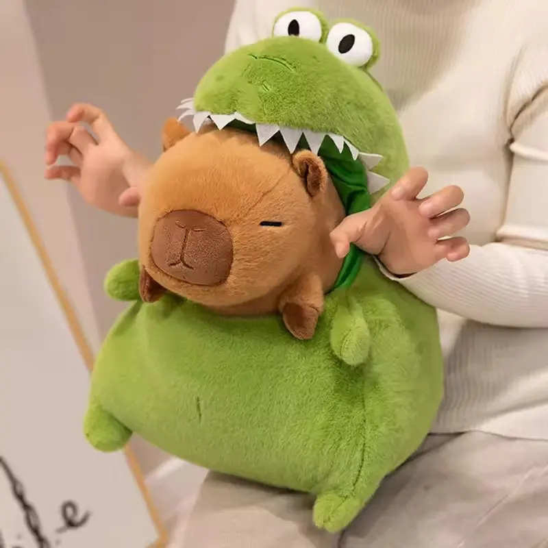 30cm 40cm Cute Capybara Peripheral Plush Doll Capibara Plush Doll Giant Kawaii Stuffed Animal Doll Children Birthday Gift Toy ﻿