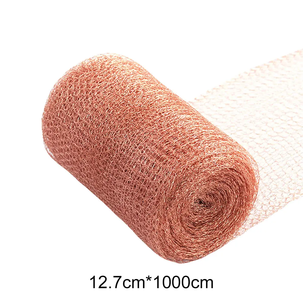 Signal Shielding Net Rust Proof Rodent Copper Wire Net Wear Resist Protected Plant Copper Net for Protecting Vegetables Fruits