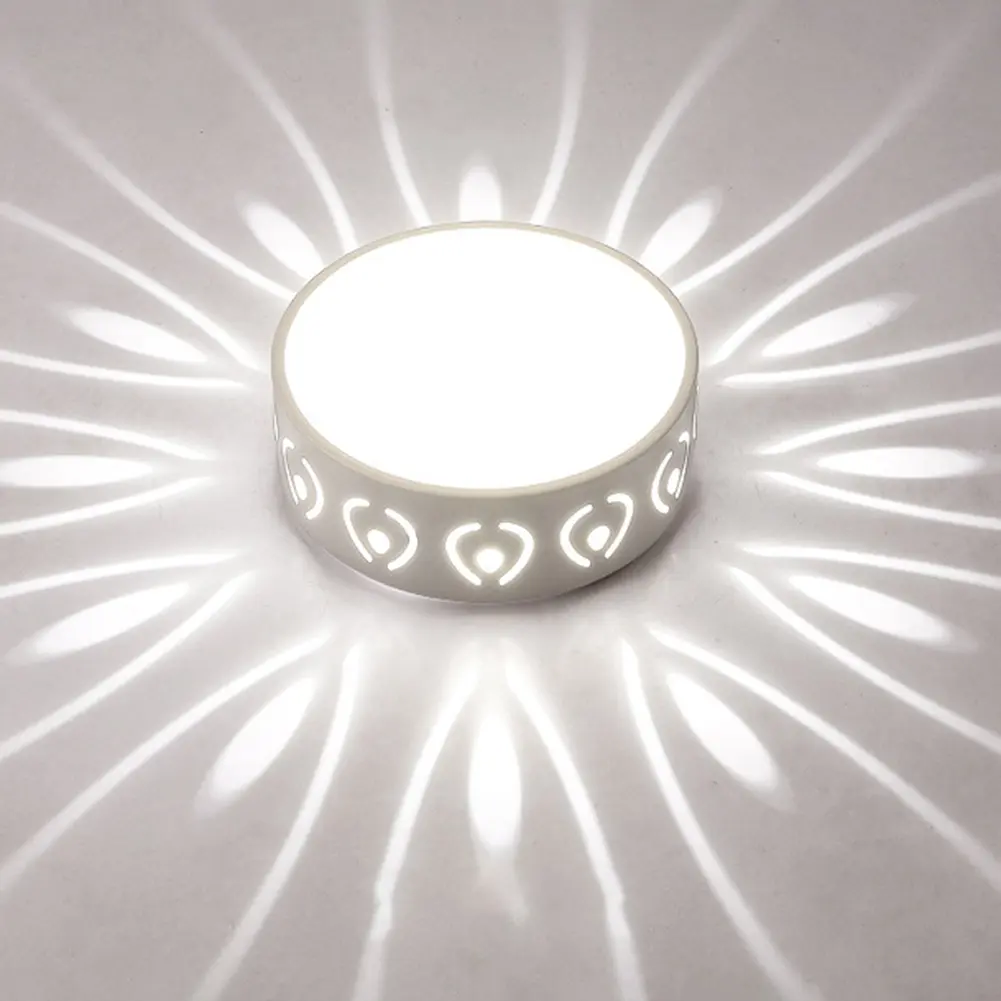 LED Indoor Lighting Energy Saving Entry Lights Protect Eyes Ceiling Fixture Easy Installation Brightness  for Living Room