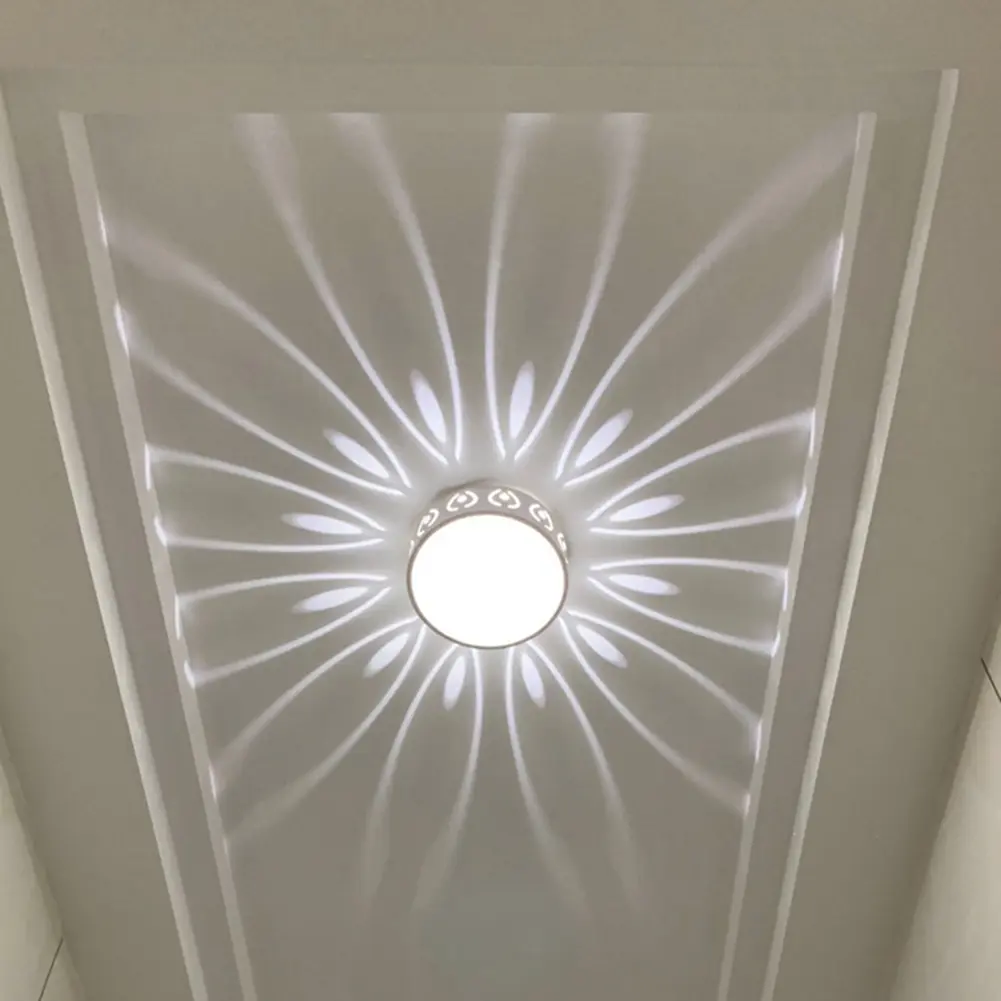 LED Indoor Lighting Energy Saving Entry Lights Protect Eyes Ceiling Fixture Easy Installation Brightness  for Living Room