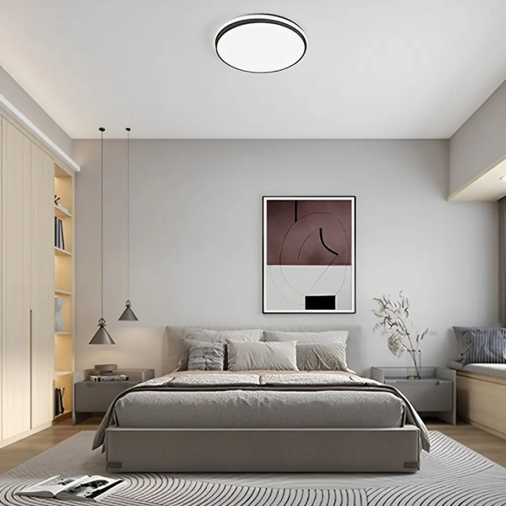 3.94 Inch Round LED Light Engine 3000K/4000K/6500K Dimmable Ceiling Fan Retrofit Kit Ceiling Flush Light Replacement Panel