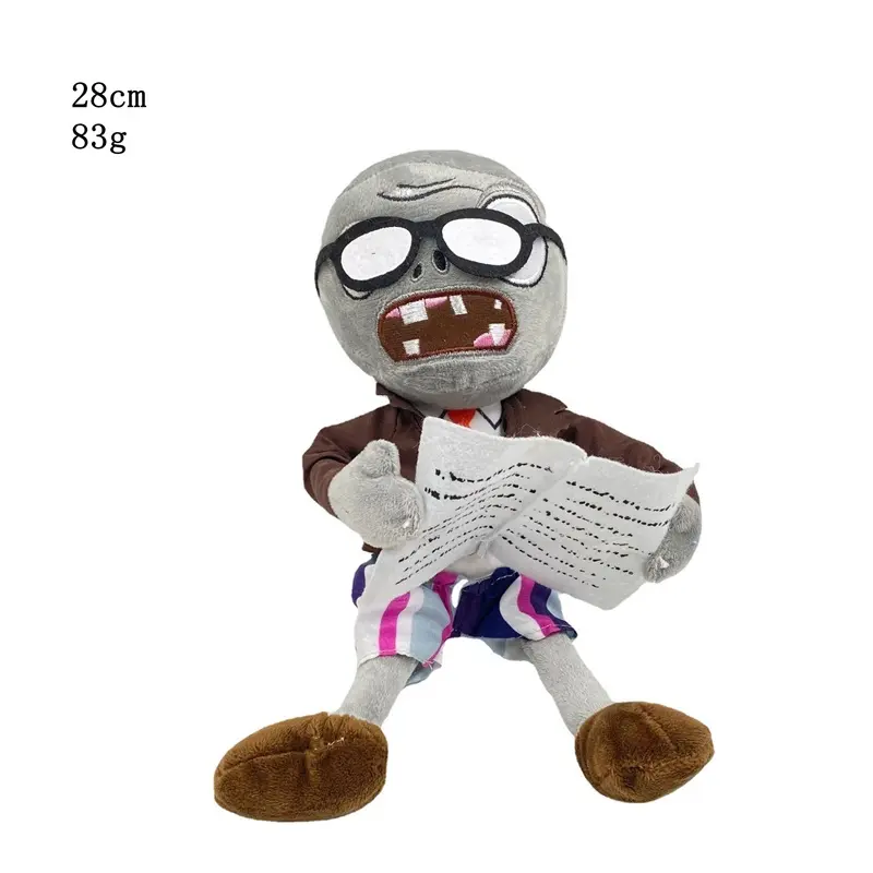 1pcs Plants vs Zombies Plush Toys 30cm PVZ Gargantuar Hats Pirate Duck Zombie Plush Stuffed Toys Doll Soft Toy Gifts for Kids