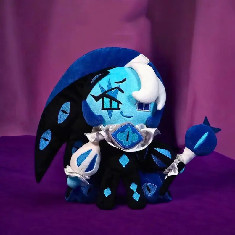 25cm Shadow Milk Cookie King Plush Toys Cartoon Game Milk Cookie Plush Toy Doll Anime Soft Stuffed Room Decor Run Kingdom