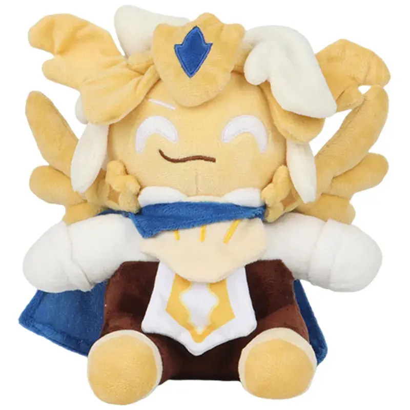 25cm Shadow Milk Cookie King Plush Toys Cartoon Game Milk Cookie Plush Toy Doll Anime Soft Stuffed Room Decor Run Kingdom