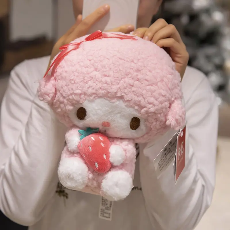 Sanrio Piano Series Plush Coin Purse My Melody Kuromi Toy Pom Pom Purin Doll Cinnamoroll Pendant Pillow