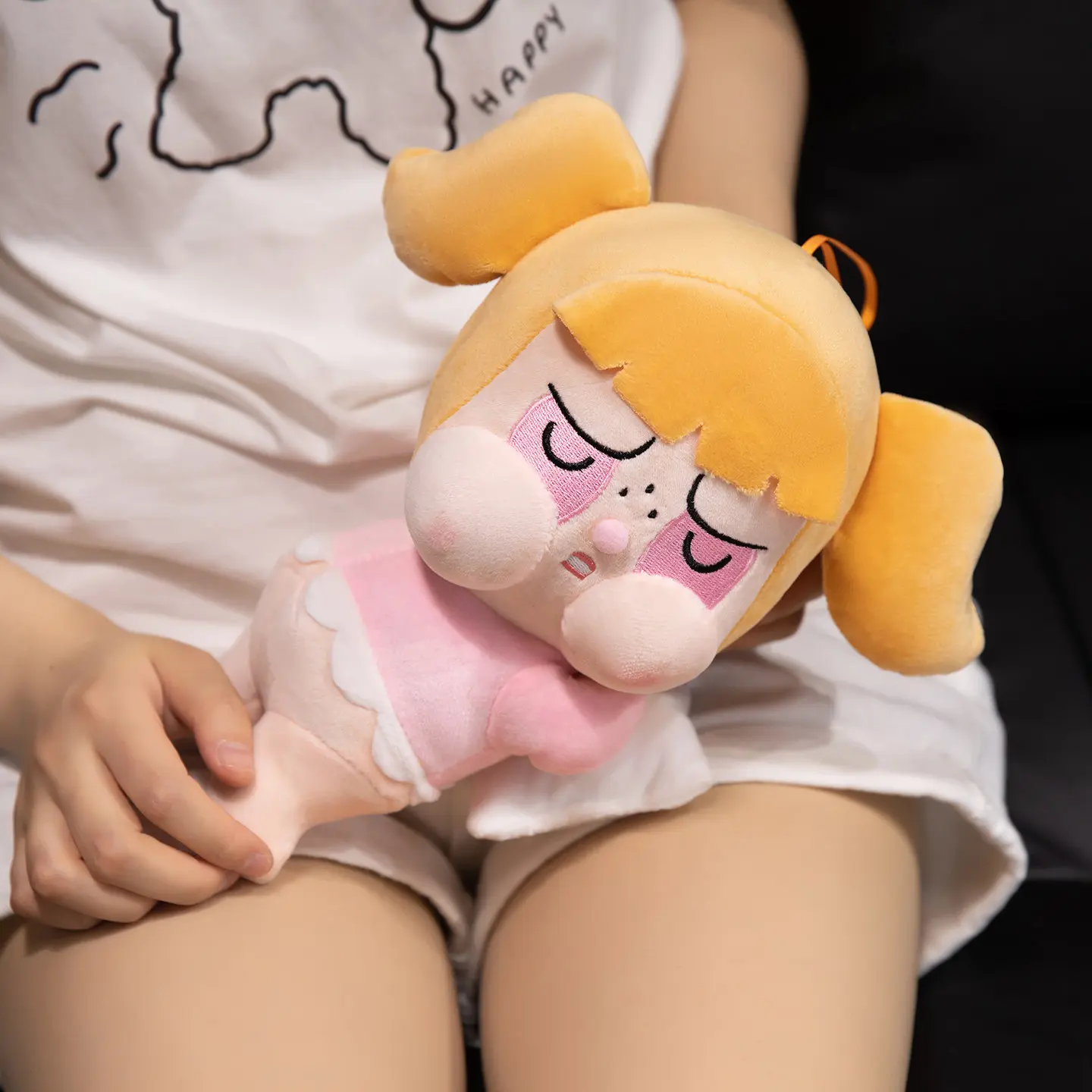 25cm Kawaii Crybaby Plush Toys Cute Ugly Doll Cartoon Figure Stuffed Dolls Creative Home Decor Kids Xmas Birthday Gifts