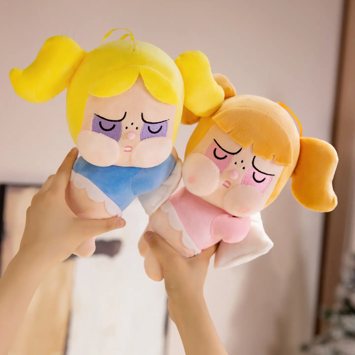 25cm Kawaii Crybaby Plush Toys Cute Ugly Doll Cartoon Figure Stuffed Dolls Creative Home Decor Kids Xmas Birthday Gifts