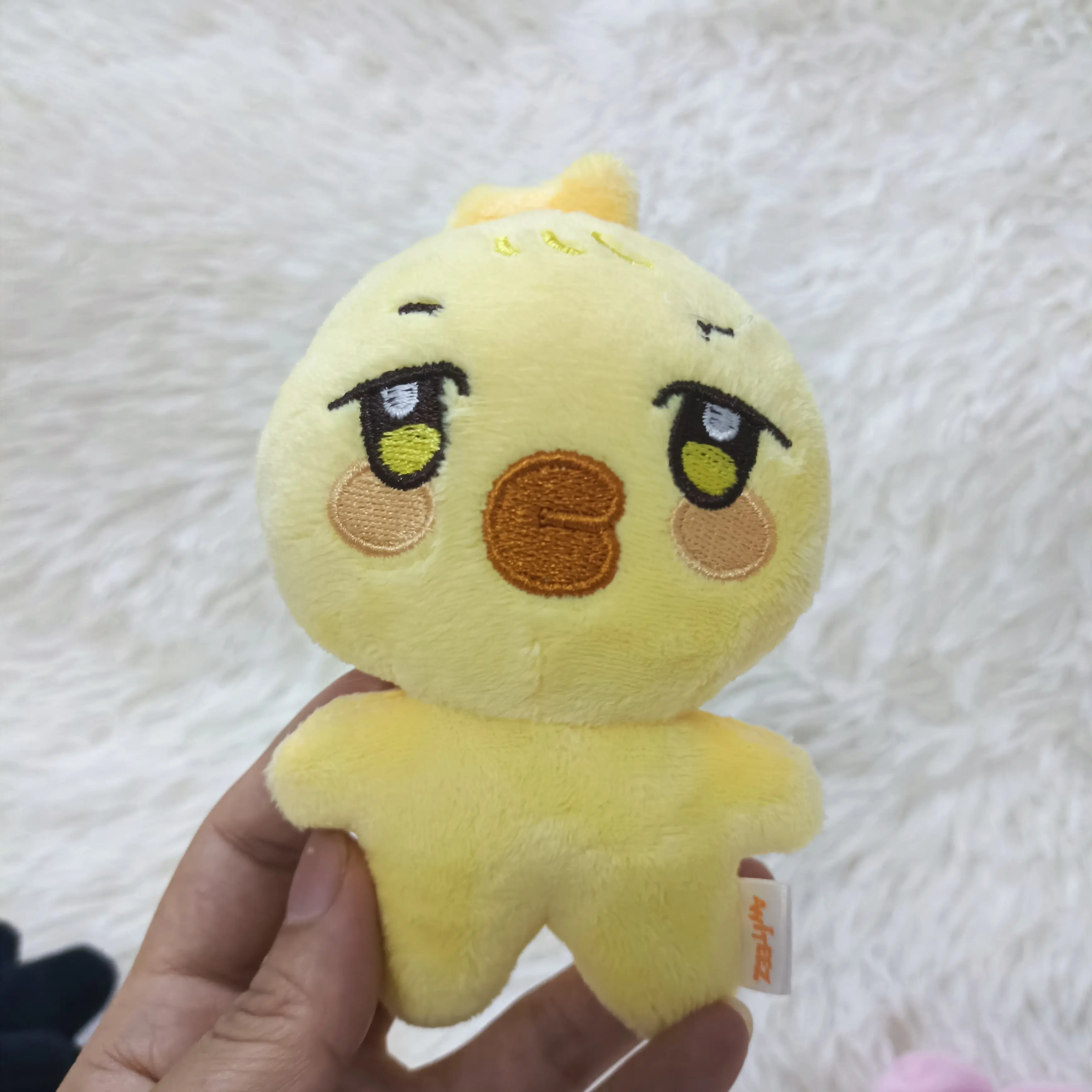 1/8pcs Kpop ATEEZ Plush Doll Pendant Keychain Aniteez Design Hongjoong Seonghwa Yeosang Accessories Kawaii Plushies Toy