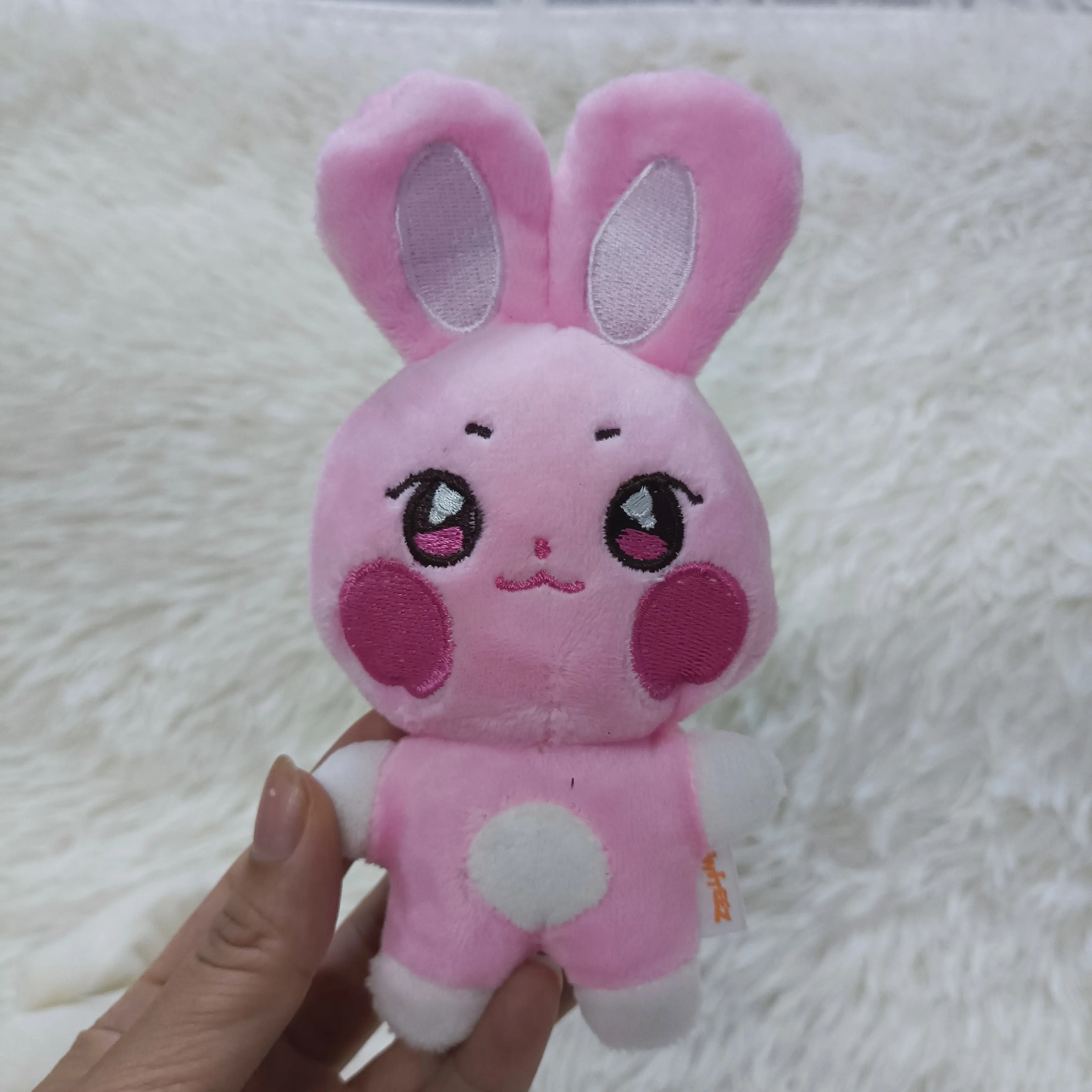 1/8pcs Kpop ATEEZ Plush Doll Pendant Keychain Aniteez Design Hongjoong Seonghwa Yeosang Accessories Kawaii Plushies Toy