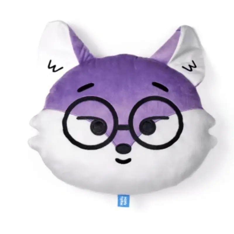 Kpop Miniteen Plush Pillow Kawaii Cartoon Animal Plushie Doll Toys Cute Stuffed Animal Throw Pillows for Bed Sofa Couch Decor