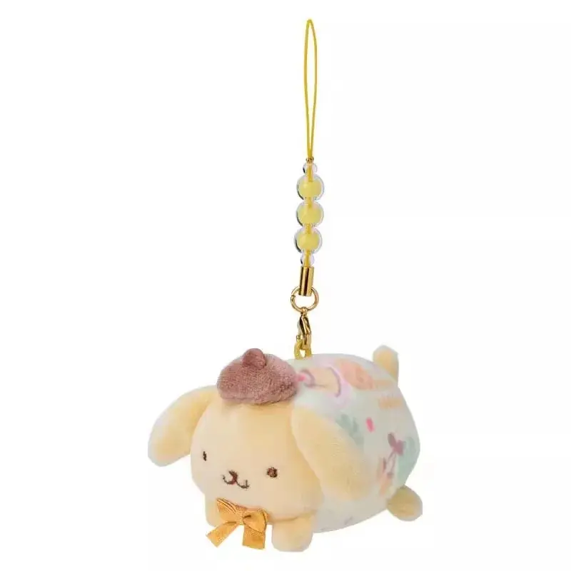 Sanrio Original Retro Candy Series Plush Toys Kawaii Hello Kitty Melody Keychain Cute Kuromi Plushie Cinnamoroll Doll Kid Gifts