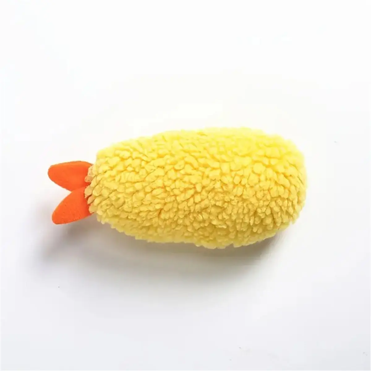 Fried Shrimp Tempura Dog Pet Chew Bite Squeaky Toy Cute Stuffed For Puppy Play Terrier Hond Shiba Yorkshire Corgi