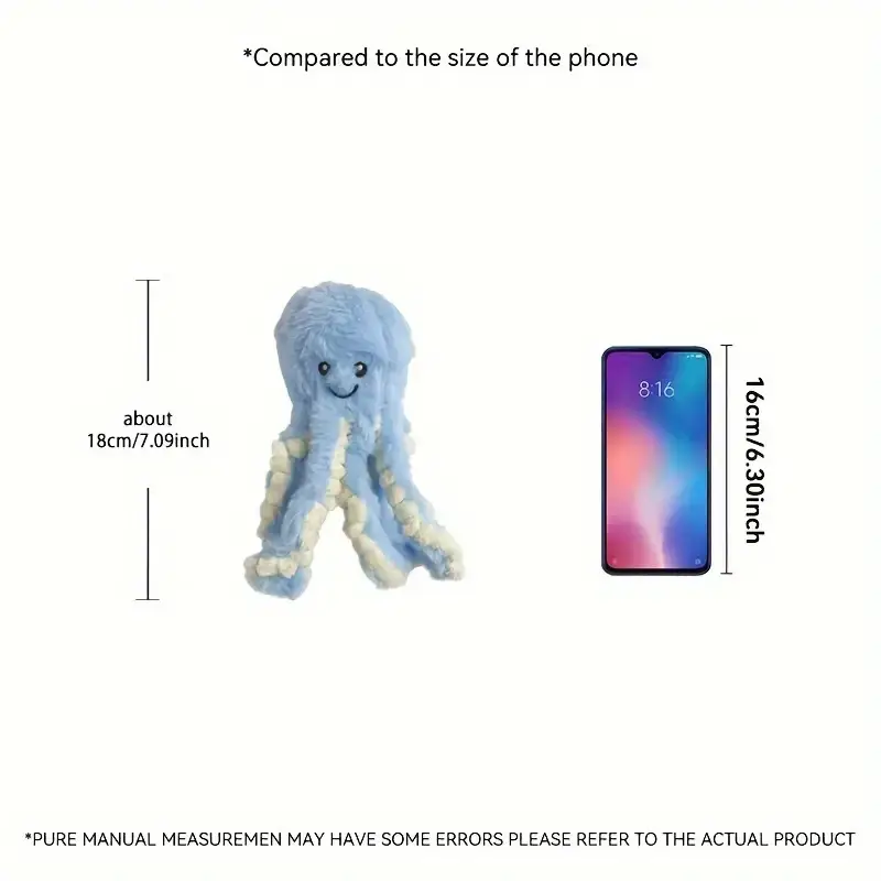 2 Sizes Cute Toy Octopus Plush animals Toys PP Cotton Stuffed Animals Doll For Children Girls Home Decoration Birthday Gifts