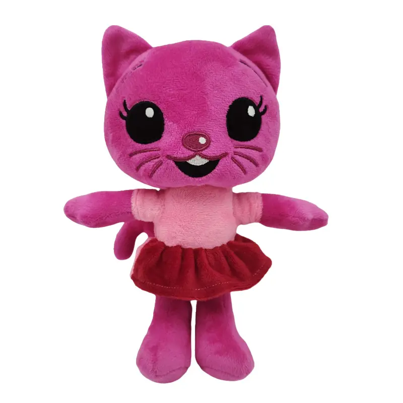 25cm Cute Plim Plim Clown Plush Toy Cartoon Stuffed Plush Doll Animation Figure Plushie Anime Soft Gift Toys for Kids Birthday