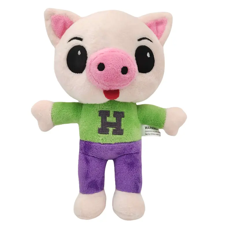 25cm Cute Plim Plim Clown Plush Toy Cartoon Stuffed Plush Doll Animation Figure Plushie Anime Soft Gift Toys for Kids Birthday