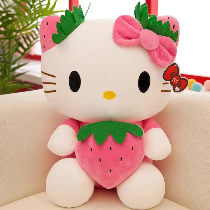 22cmHello Kitty Plush Toy Plushies Sanrio Doll Kuromi Home Decoration Room Pillow Cinnamoroll Kawaii Children Birthday Gift Girl