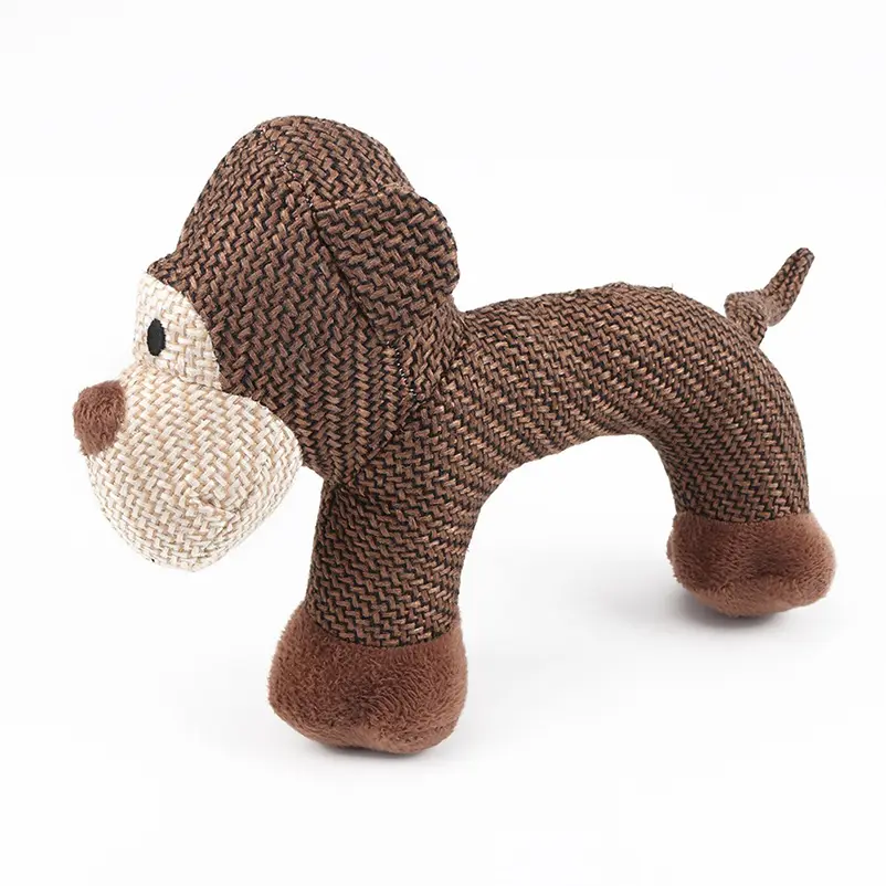 Hot pet dog toys simulation animal grinding teeth bite resistant plush pet toys from high magic