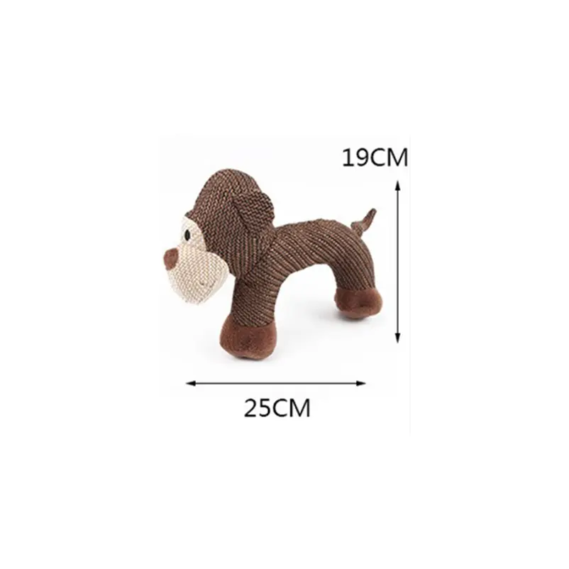 Hot pet dog toys simulation animal grinding teeth bite resistant plush pet toys from high magic