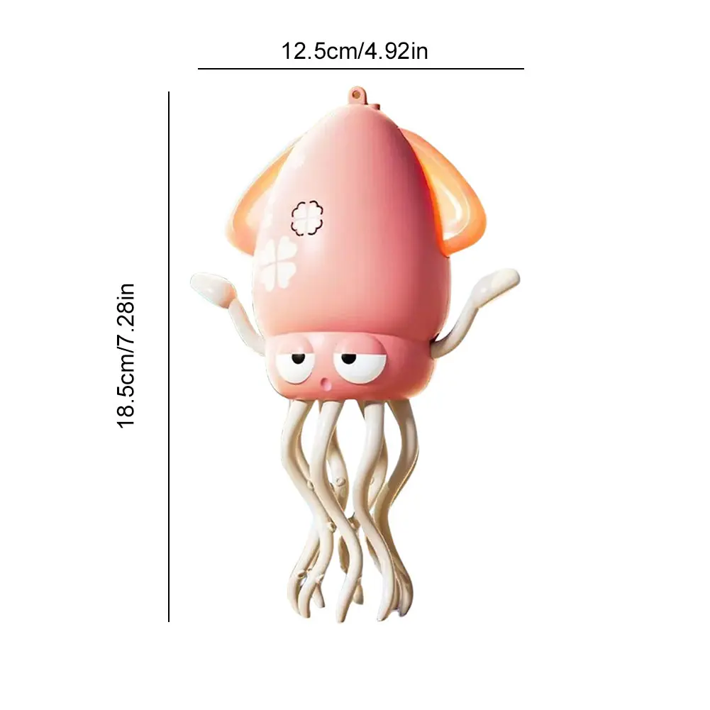 Electric Dancing Octopus Toy Crawling Dancing Automatic Obstacle Avoidance Sensor Toy With LED Music Toys Gift For Kids Baby