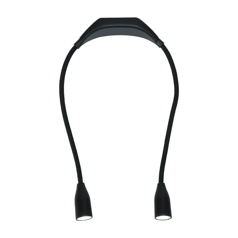 LED Neck Reading Light Bendable Arms Book Light Flexible Reading Lamp Flashlight Perfect for Reading Knitting Camping Repairing
