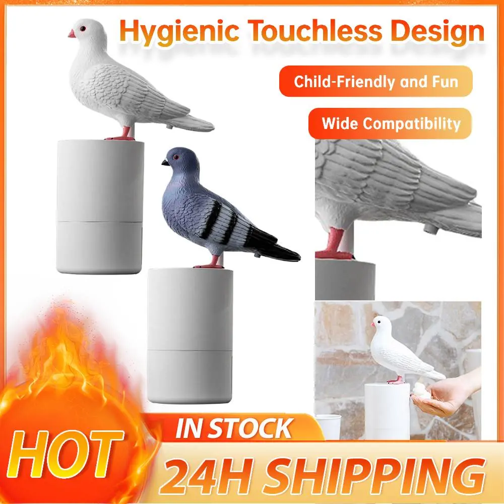 HouseholdAutomatic Foaming Soap Dispenser Touchless Dish Soap Dispenser Hands Free Hand Sanitizer Dispenser for Kitchen Bathroom