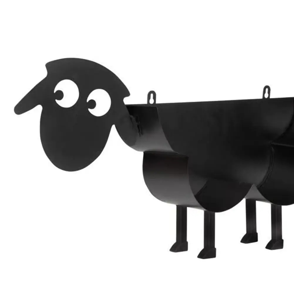 New Iron Dog Sheep Shaped Roll Paper Holder Cute Animal Free Standing Toilet Paper Tissue Racks Home Kitchen Bathroom Decoration